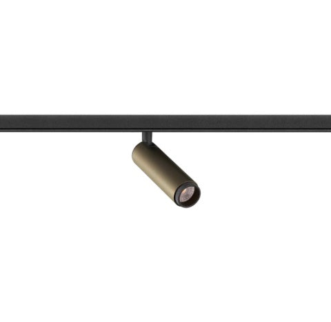 9.8W (350Lm) DALI GRIP! S raidvalgusti, IP20, IK02, dimmerdatav, pronksimust, soe valge valgus 3000K.