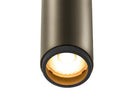 9.8W(350Lm) DALI GRIP! S track luminaire, IP20, IK02, dimmable, bronze/black, warm white light 3000K.