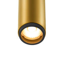 9.8W(350Lm) DALI GRIP! S track luminaire, IP20, IK02, dimmable, gold/black, warm white light 3000K