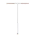 9.8W(610Lm) 48V DALI GRIP! S светодиодный трековый светильник, IP20, белый/черный, диммируемый, теплый белый свет 3000K