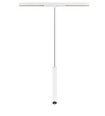 9.8W(530Lm) 48V DALI GRIP! S LED iekarams sliežu gaismeklis, IP20, balts/melns, dimmējams, silti balta gaisma 2700K