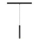 9.8W(350Lm) 48V DALI GRIP! S LED sliežu gaismeklis, IP20, IK02, dimmējams, balts/melns, silti balta gaisma 3000K