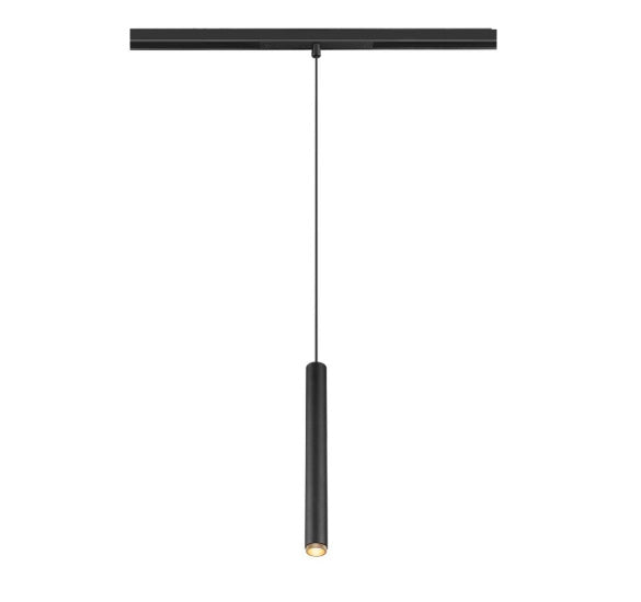 9.8W(350Lm) 48V DALI GRIP! S светодиодный трековый светильник, IP20, черный/золото, диммируемый, теплый белый свет 3000K