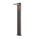 6,8W(600/650Lm ABRIDOR POLE 100 HYBRID pinnapealne LED-valgusti koos anduriga, matt antratsiit, P65, IK07, soe valge valgus 2200/2700 K