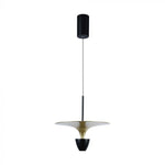 9W(1000Lm) LED designarmatur, V-TAC, IP20, svart+grön, varmvitt ljus 3000K