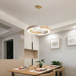 32W(4000Lm) LED-designarmatur, V-TAC, IP20, vit+trä, varmvitt ljus 3000K
