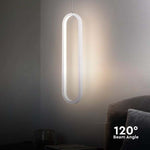 13W(1500Lm) LED-designarmatur, V-TAC, IP20, svart, neutralvit 4000K