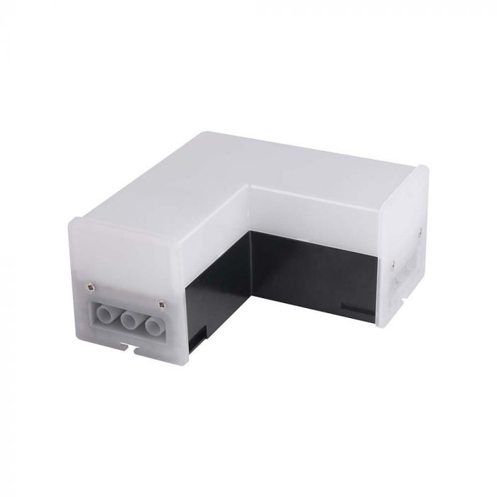 8W(800Lm) L-разъем для линейных светильников, V-TAC, IP20, черный, нейтральный белый 4000K