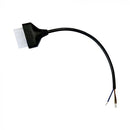 Strāvas kabelis, melns, 0.3m, 3x075mm²