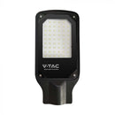 50W (4270Lm) LED tänavavalgusti, V-TAC, IP65, must, jaheda valge valgus 6500K