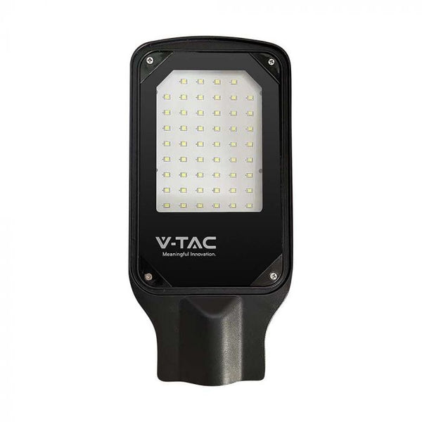 50W(4270Lm) LED ielu laterna, V-TAC, IP65, melna, auksti balta gaisma 6500K