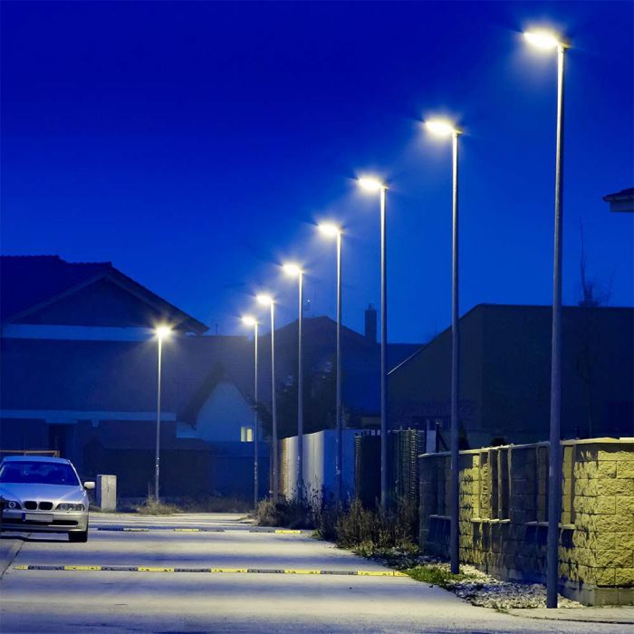 100W(8700Lm) LED street lamp, V-TAC, IP65, cold white light 6500K