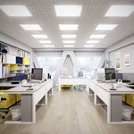 36W(4320Lm) 120Lm/W LED panel 600x600mm, V-TAC, IP20, cold white light 6400K