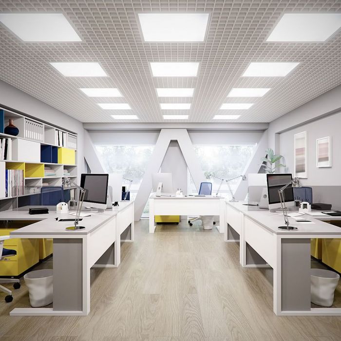 36W(4320Lm) 120Lm/W LED panel 600x600mm, V-TAC, IP20, cold white light 6400K