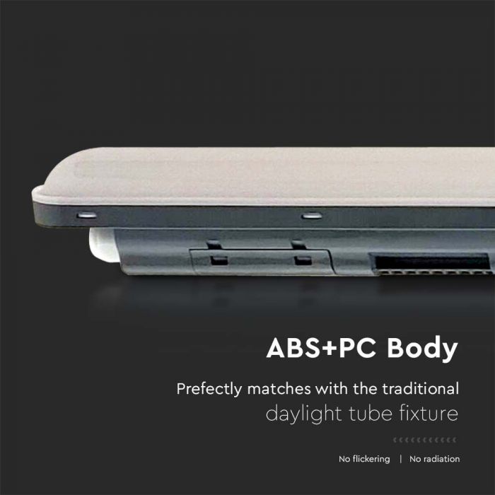 48W(5760Lm) 120Lm/W 150cm LED X-series linear luminaire, V-TAC, IP65, cold white light 6500K