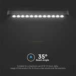12W(1100Lm) magnetic track light with built-in LED, V-TAC, DC:48V, IP20, black, cold white light 6400K