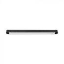 18W (1500Lm) LED magnētisko sliežu gaismeklis, V-TAC,  DC:48V, IP20, melns, neitrāli balta gaisma 4000K