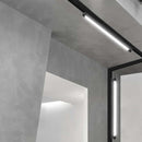 18W (2000Lm) LED magnētisko sliežu gaismeklis, V-TAC, DC:48V, IP20, melns, silti balta gaisma 3000K