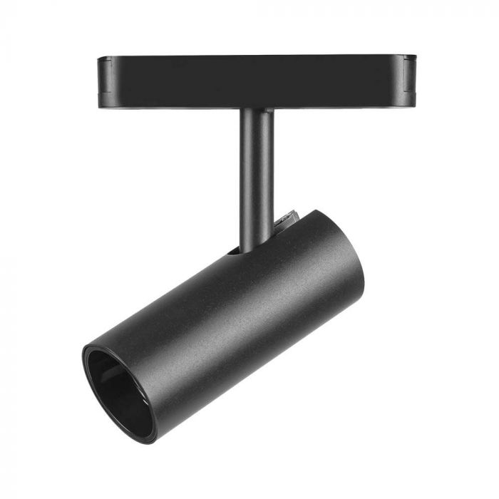 20W (2200Lm) magnetiline raidvalgusti integreeritud LED-iga, V-TC, DC:48V, IP20, must, soe valge valgus 3000K