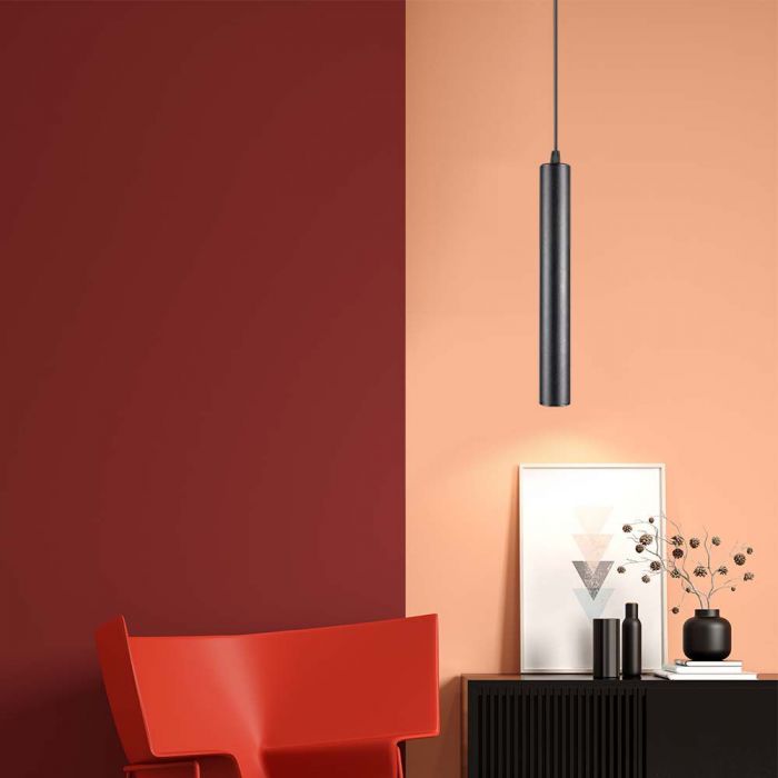 14W(1600Lm)  magnētiskais sliežu gaismeklis ar iebūvētu LED, V-TC, DC:48V, IP20, melns, silti balta gaisma 3000K