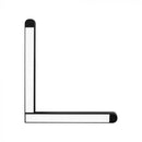 25W(2850Lm)  magnētiskais sliežu gaismeklis ar iebūvētu LED, V-TAC,  DC:48V, IP20, melns, neitrāli balta gaisma 4000K