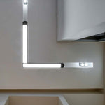 25W (2850Lm) magnetiline valgusti integreeritud LED-iga, V-TAC, DC:48V, IP20, must, neutraalne valge valgus 4000K