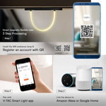 11W(1270Lm) DC:48V LED Magnetic SMART трековый светильник, V-TAC, IP20, черный, 3IN1