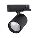 35W(3000Lm) LED COB track luminaire, black, V-TAC, IP20, neutral white 4000K