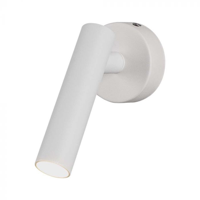 2W(150Lm) LED wall light with built-in LED, V-TAC, IP20, white, neutral white light 4000K