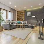 GU10 recessed frame/fixture, round, adjustable light direction, Ø87,5X31mm, recessed. Ø75mm, white, V-TAC