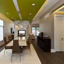 GU10 recessed frame/fixture, square, adjustable light direction, 88X88x31mm, recessed. size 75x75mm, white, V-TAC