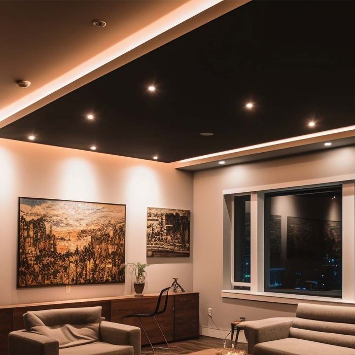 18W(1900Lm) LED modulis  ievietojams GU10 karkasos, 34°, V-TAC, IP20, melns, silti balta gaisma 3000K