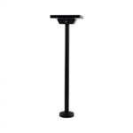 3W(220Lm) LED-solarmatur, markmontering, IP65, V-TAC, 3,7V, 2600mAh Li-ion-batteri, 3IN1, svart