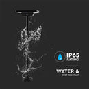 Светодиодный солнечный светильник 3W(220Lm), наземное крепление, IP65, V-TAC, 3.7V, 2600mAh Li-ion Battery, 3IN1, Black