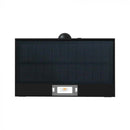 3W(350Lm) 21 LED solārais  fasādes gaismeklis ar sensoru,  3.7V, Lithium 1200mAh Baterija, IP65, melns, 4000K+3000K