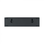 3W(350Lm) 21 LED solar front luminaire with sensor, 3.7V, Lithium 1200mAh Battery, IP65, black, 4000K+3000K