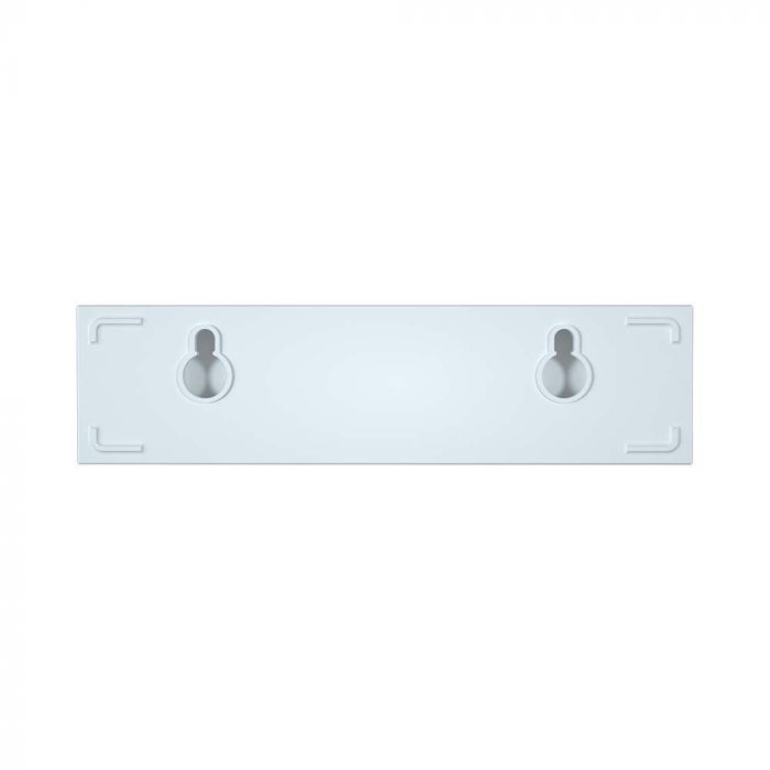 3W(350Lm) LED solar front luminaire with PIR sensor, V-TAC, IP65, DC:3.2V LifePO4 6000mAh Battery, white, 3000+4000K