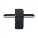 15W(2000Lm) LED solārais fasādes gaismeklis ar PIR sensoru, V-TAC, IP65,  DC:3.2V LifePO4 6000mAh Battery, melns, 6000K+4000K