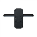 15W (2000Lm) LED päikesepaneeliga esivalgusti PIR-anduriga, V-TAC, IP65, DC:3.2V LifePO4 6000mAh aku, must, 6000K+4000K