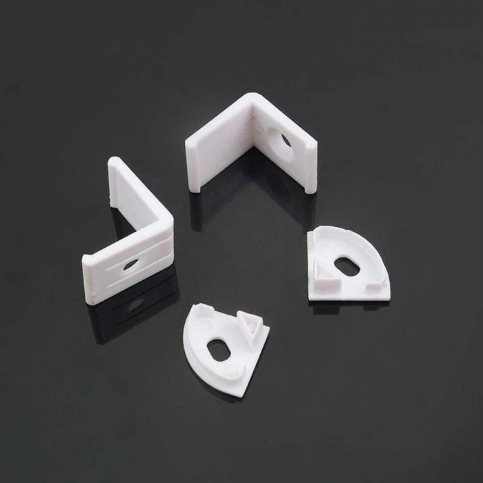 Profile for LED strips, 2000x15.8x15.8mm, aluminum