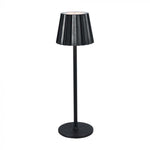 4W(150Lm) LED bordslampa, IP20, V-TAC, DC:5V, 1800mAh litiumbatteri, svart, 3IN1.
