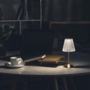 2.4W(210Lm) LED galda lampa, V-TAC, IP20,  DC:5V, 1800mAh Lithium Battery, nikeļa, 3IN1