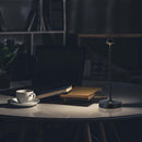 Настольная светодиодная лампа 1,6 Вт (130 Лм), V-TAC, IP20, DC:5 В, литиевая батарея 1800 мАч, черная, 3IN1