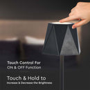 4W(150Lm) 5V 1A LED table lamp, IP20, V-TAC, black, 3IN1