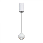 6W(500Lm) LED disainvalgusti, V-TAC, IP20, valge, soe valge valgus 3000K