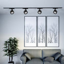 30W(3000Lm) LED track light (sliežu prožektors), IP20, V-TAC, melns,  141x150x105mm, 3IN1