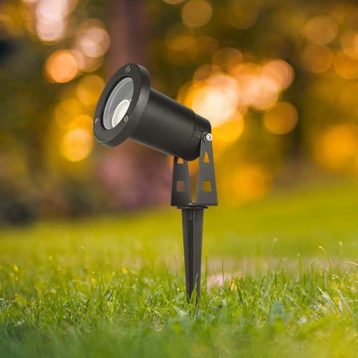 V-TAC MINI LED garden lamp, compatible with GU10 bulb, ground-mounted