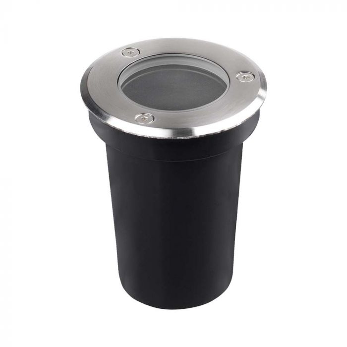 V-TAC Встраиваемая рамка из нержавеющей стали, совместима с лампами GU10, IP65, V-TAC, черный, макс. 35 Вт