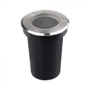 V-TAC Встраиваемая рамка из нержавеющей стали, совместима с лампами GU10, IP65, V-TAC, черный, макс. 35 Вт