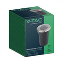 V-TAC Встраиваемая рамка из нержавеющей стали, совместима с лампами GU10, IP65, V-TAC, черный, макс. 35 Вт